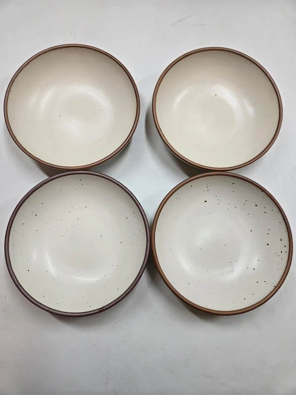 QUINCE Set Of 4 Everyday Bowl by East Fork Panna Cotta 0365